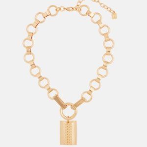 DANNIJO Elisa necklace lock statement Box of Style